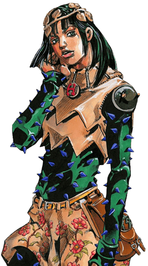 This is the Avatar Image for the Yotsuyu Yagiyama (Jojo Bizarre Adventure: Jojolion) : AI Voice and Text to Speech Generator